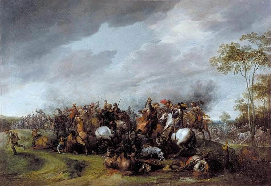Uno scontro di cavalleria